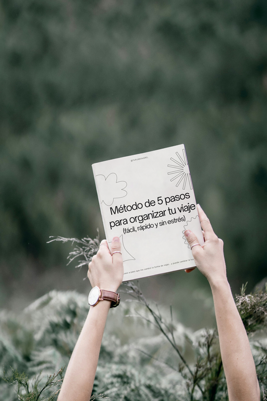Método de 5 pasos para organizar tu viaje